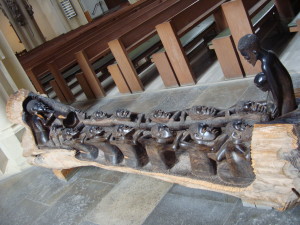 Christmas Boat from Tanzania carved in ebony