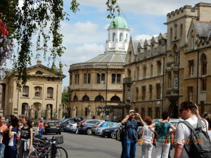 Oxford University from the street