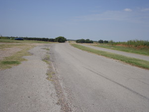 Looking west down Route 66