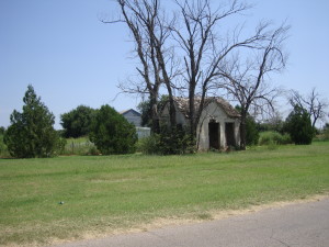 abandoned house